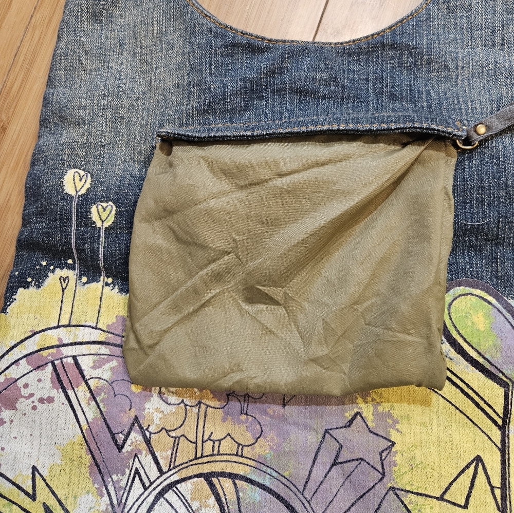 Retro Disney Exclusive Tinerbell Y2k Denim Bag - Picture 9 of 9